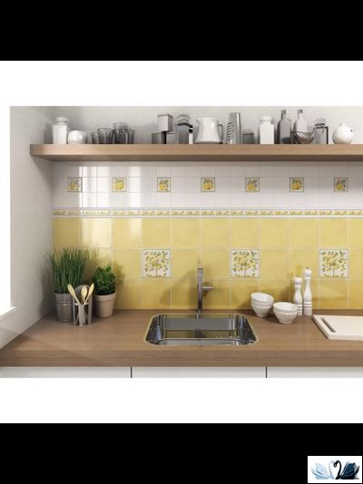 Декор Kerama Marazzi Капри майолика А458 20x20 см глянцевый