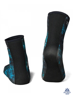 Носки неопреновые 9мм Sargan "АРГАЗИ" camo н/н р.XL-44/45