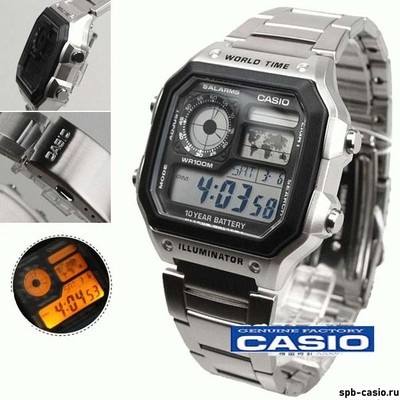 Часы Casio AE-1200WHD-1A