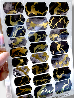 Пленки с фольгой для ногтей 9,5*13,5 см SG-020