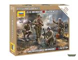 6287. Американский 81-мм миномёт м1 с расчётом (1/72 2,4см)
