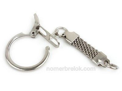 Крепление для брелков (карабин + кольчужка)