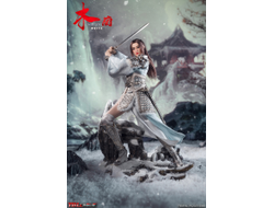 Китайская воительница Мулан (в белом) - КОЛЛЕКЦИОННАЯ ФИГУРКА 1/6 MULAN - White (PL2023-204B) - TBLeague