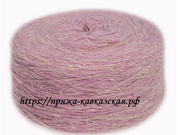 Рассказовская пряжа шерсть Меринос Сирень