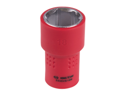 Головка торцевая диэлектрическая шестигранная 3/8", 18 мм KING TONY 3335VE18M