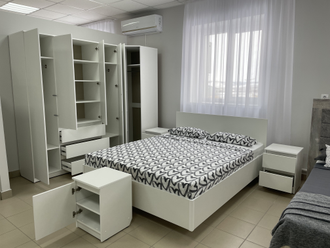 Шкаф «Бьянко» 4-ств с 3 ящиками