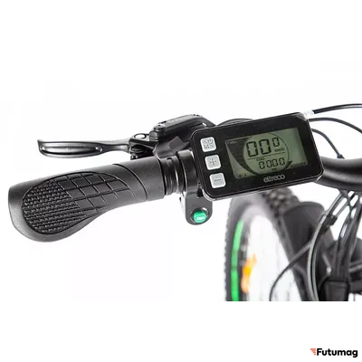 Электровелосипед Eltreco XT 850 Pro серо-зеленый