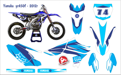 4 - Yamaha YZ YZF 250 450 F (2012)