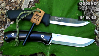 Нож сканди HARNDS Forester Bush Craft Sandvik 14C28N