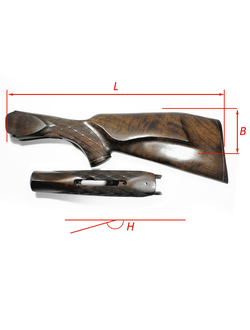 ИЖ-12 приклад и цевье по антропометрическим данным