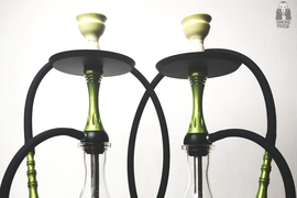 Два кальяна – идеальный выбор для небольшой компании.