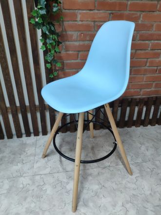 Барный стул N-11 LongMold голубой SL