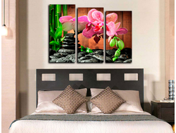 Модульная картина "Орхидея"