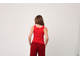 Майка с поддержкой груди и закрытой спиной (красный)