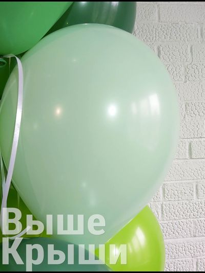 Макарунс, светло-зелёный 30см