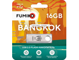 Флешка FUMIKO BANGKOK 16GB серебристая USB 2.0