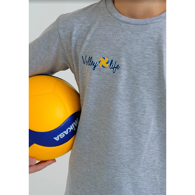 ФУТБОЛКА ТРЕНИРОВОЧНАЯ VOLLEYLIFE  детская (130-150 см) ЦВЕТ НА ВЫБОР
