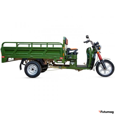 Электротрицикл Rutrike Алтай 2000 60V1500W зеленый