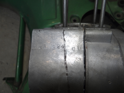 Рама с картером и документами Рига 16