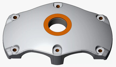 Крышка в сборе C40600950