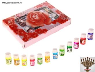 Набор аромамасел (12 ароматов) (A set of aroma oils (12 flavors))