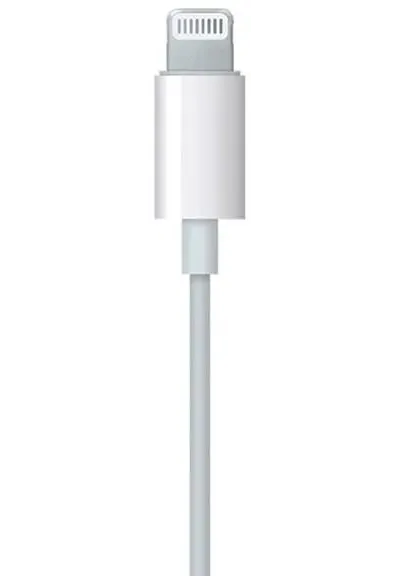 Apple EarPods with lightning connector  white MMTN2ZM/A Белые