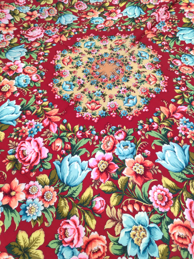 Павловопосадский платок Соловьиные ночи 1891-5