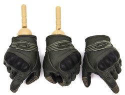 Кисти с шарнирами в тактических перчатках 1/6 (78064) - DAMTOYS