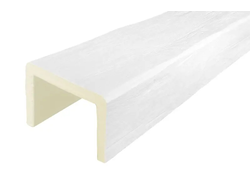 Декоративная балка из полиуретана Country Decor (WOOD LOOK) М11 (120х110) белый