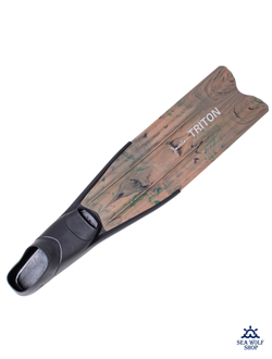 Ласты длинные 45/46 Marlin TRITON brown мягкие XL