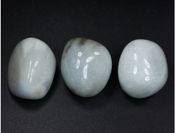 Берилл голубой (Аквамарин), галтовка в ассортименте, Бразилия (24-25 мм, 13-15 г) №27019