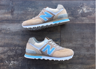 Крооссовки New Balance 574 Brown/Blue