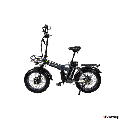 Электровелосипед SYCCYBA H1 (F10) DUAL 23AH серый