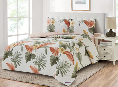 Постельное белье с одеялом TANGO Primavera сатин-твил полутороспальное 150x200x1 180x230x1 50x70x1 70x70x1 W100-66