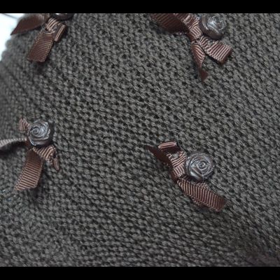 Женская кепка Vizio Визио Италия 4876 шоколад