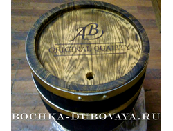 Дубовая бочка 5 литров серии black line