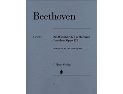Beethoven. Die Wut über den verlorenen Groschen G-dur op.129: für Klavier