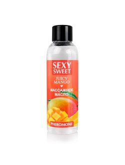 16133 Массажное масло JUICY MANGO с феромонами 75 мл