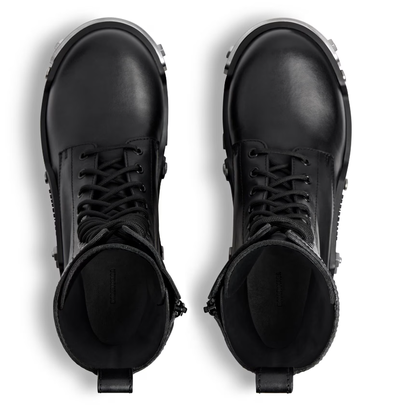 Balenciaga Bulldozer Lace-Up Matte Black