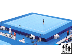 помост для вольных упражнений