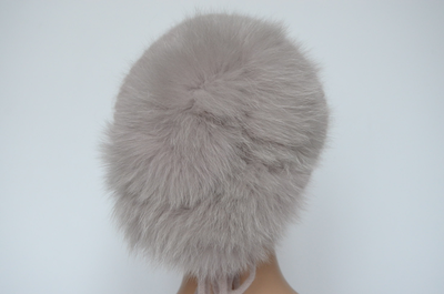 Вязаная шапка с мехом Италия Вицио