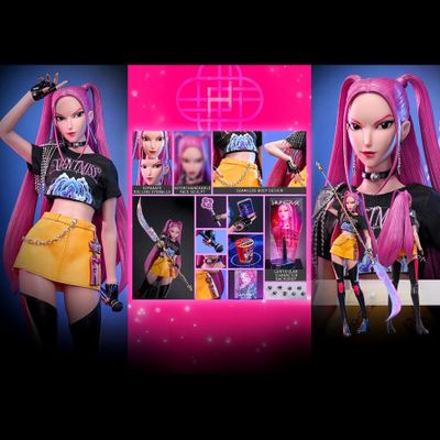 ПРЕДЗАКАЗ - Мира ("Кейпоп-охотницы на демонов") - Коллекционная ФИГУРКА 1/6 Mira KPop Demon Hunters (TMS177) - Hot Toys ?ЦЕНА: 30900 РУБ.?