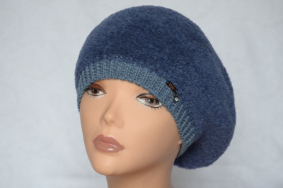 Vizio Италия 6749 ВО берет синий фото