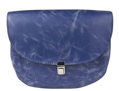 Кожаная женская сумка Amendola blue (арт. 8003-07)