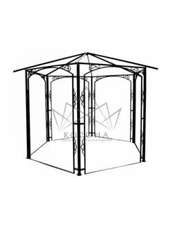 Кованая беседка "Малый-большой вход"