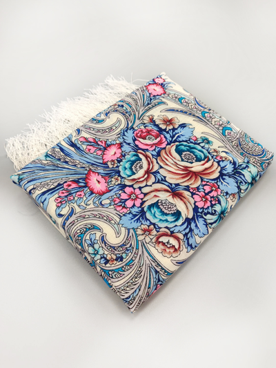 Павловопосадский платок Март 904-4