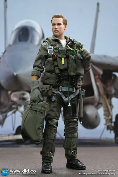 Американский пилот F-14 ("Топ Ган") - Коллекционная ФИГУРА 1/6 US Navy Fighter F-14 Pilot –Tom & Nick (MA80182) - DID