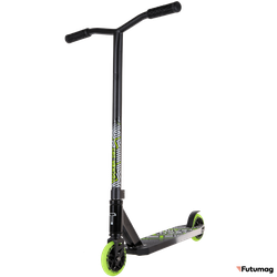 Трюковый самокат TechTeam DukeR 202 2022 серый со святящимися колесами