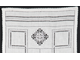 Льняная скатерть-дорожка (наперон) на стол "Рео" 45*90 см