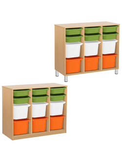 СТЕЛЛАЖНАЯ ВЫДВИЖНАЯ СИСТЕМА ХРАНЕНИЯ 3/73 ПВХ